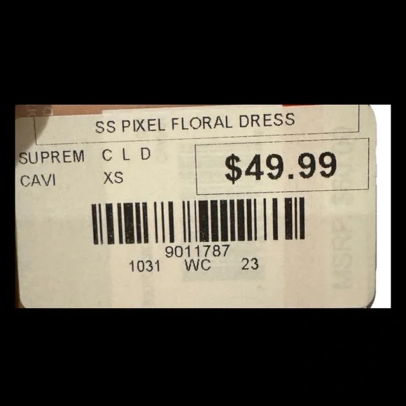 Ben Hogan Floral Black Active/Golf Dress NWT Size XS - Picture 6 of 7